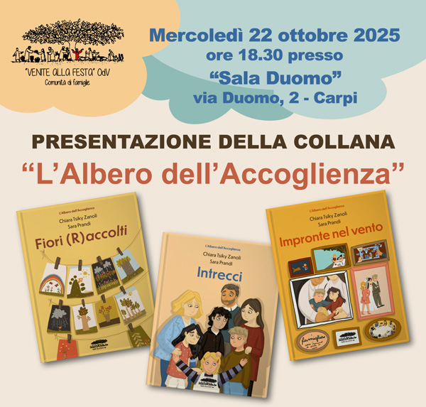Invito Speciale: Presentazione della Collana "L'albero dell'accoglienza"